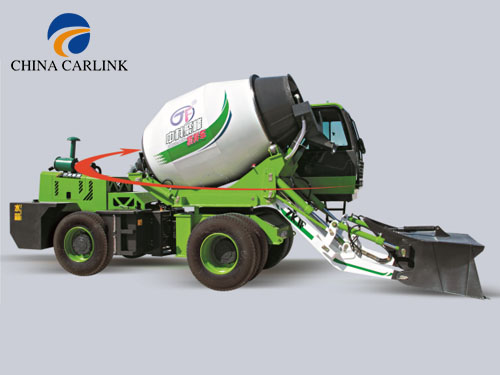 ZHONGKE JUFENG 3.5 Kubik Meter Mixer Truck